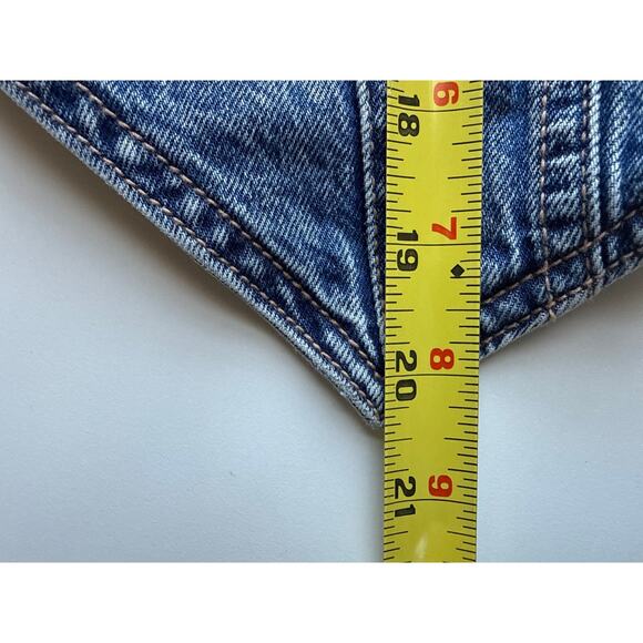 NWT American Eagle Blue Denim Vest Size Small - Picture 7 of 10